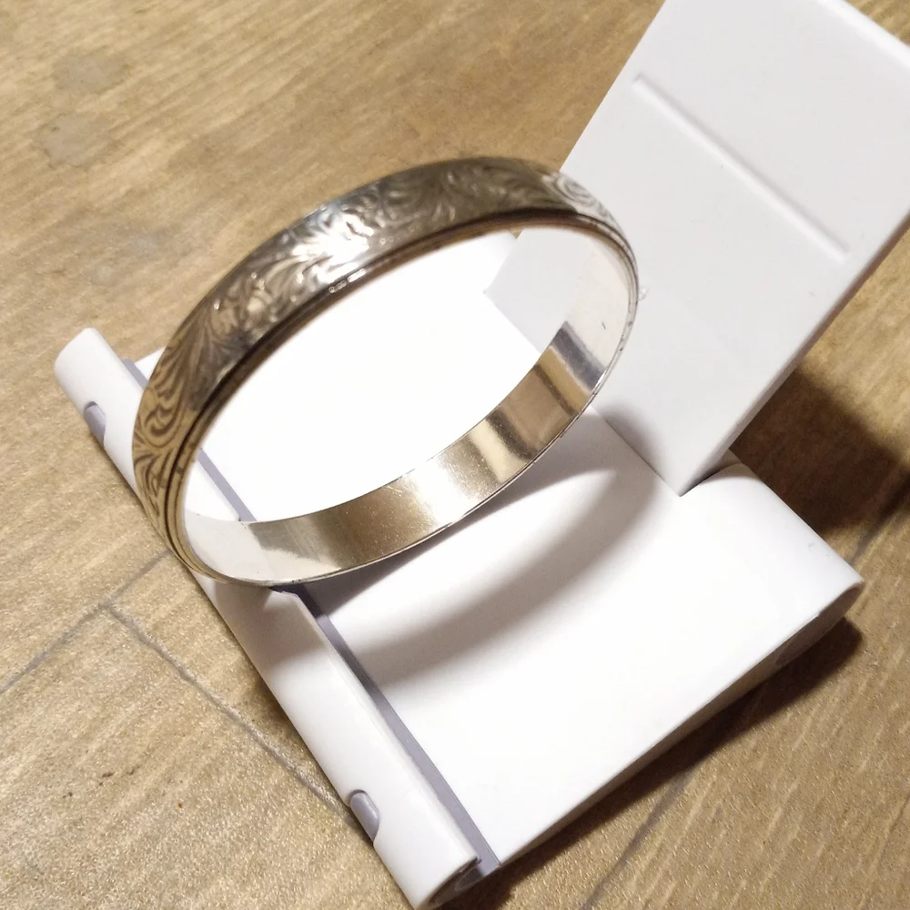 Vintage Brighton Silvertone WomanBracelet - Picture 4 of 8